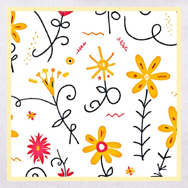 Whimsical Floral Pattern