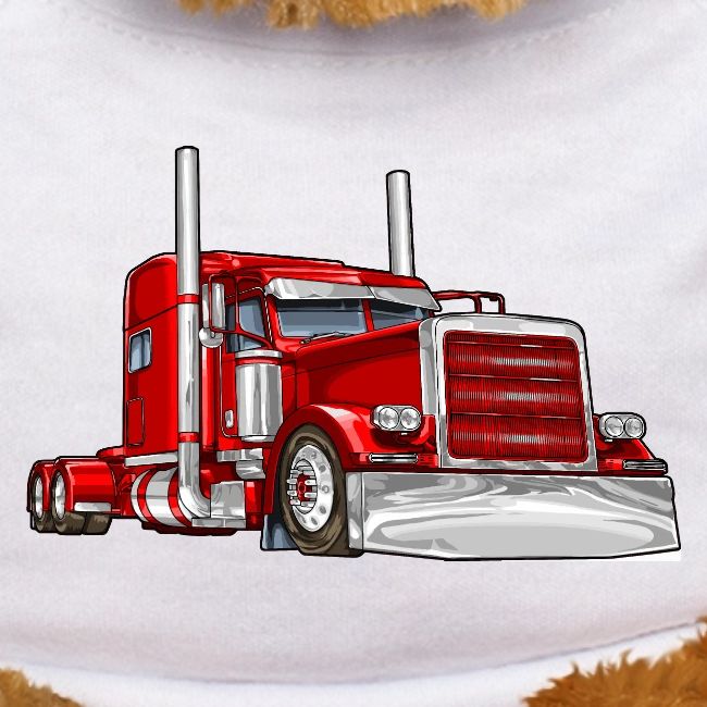 Classic Truck Big Rig 18 Wheeler