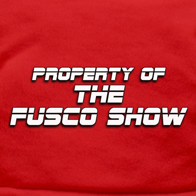 Producer Jay on Dartboard with Fusco Show back