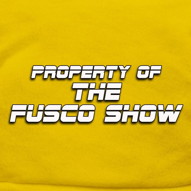 Producer Jay on Dartboard with Fusco Show back
