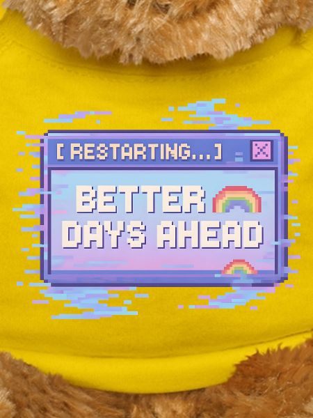 Better Days Ahead Pixel Retro