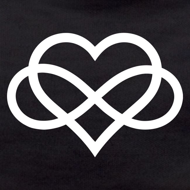 Infinity-Heart (white)