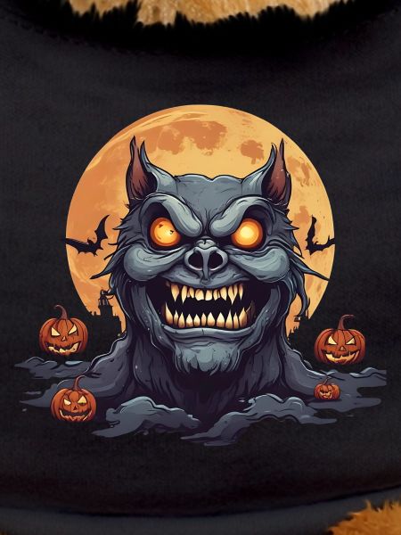 Halloween Werewolf Pumpkin