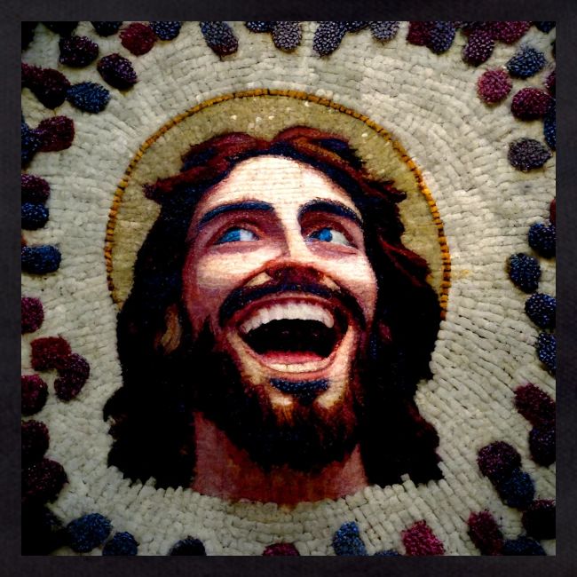 Jesus loves you berry much
