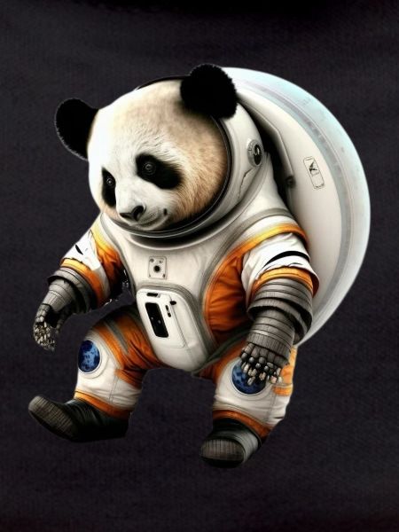 Panda Astronauts Suit