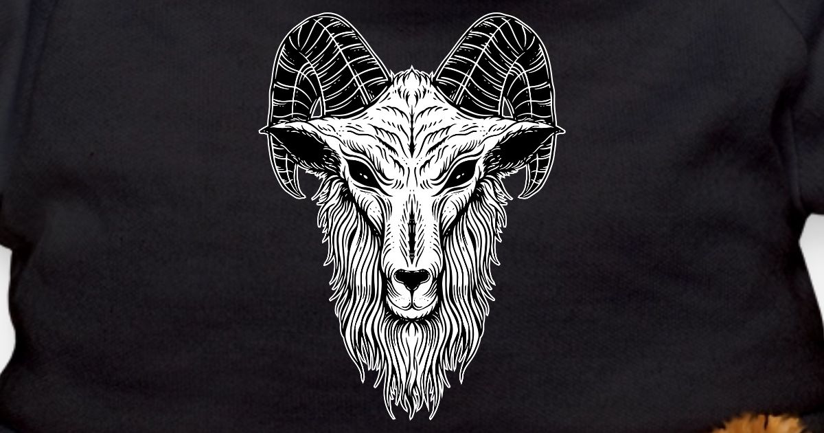 Baphomet Goat Devil Head' Teddy Bear | Spreadshirt