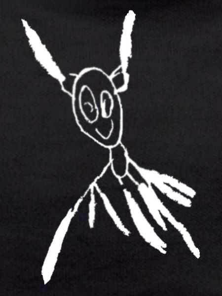 Child's Alien - white