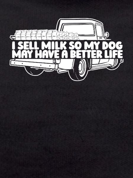 Milk Dog Milk Truck