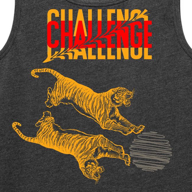 Double tiger fashion, jungle feline animals.