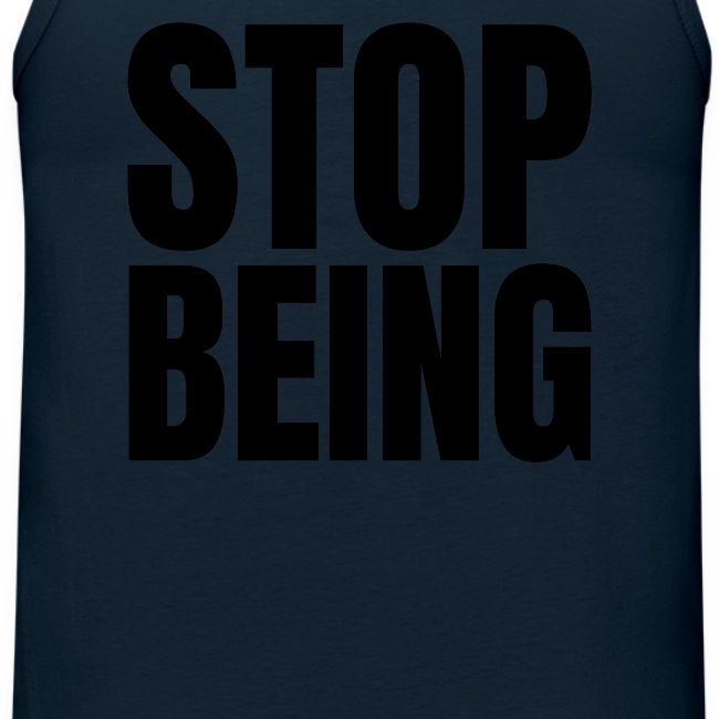 STOP BEING POOR (Front and Back)
