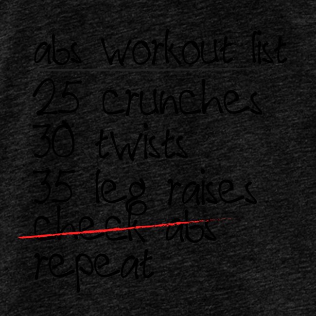 Abs Workout List