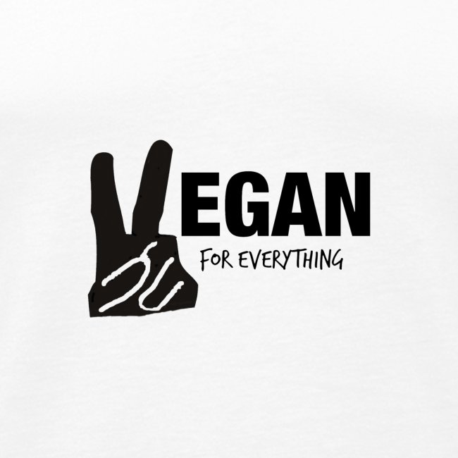 Vegan For Everything black design