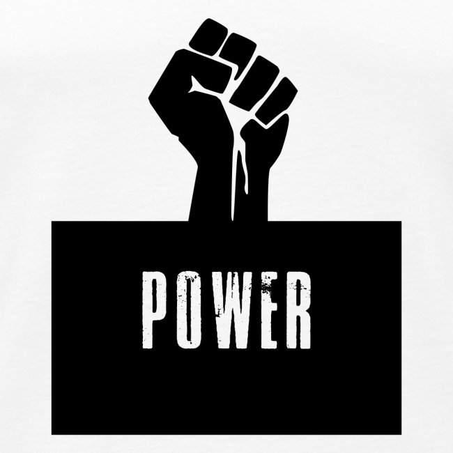 Black Power Raised Fist