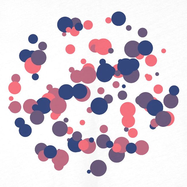 abstract circles pattern