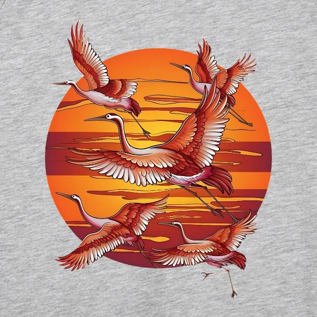 Japanese Cranes Migrating: Travel & Journey