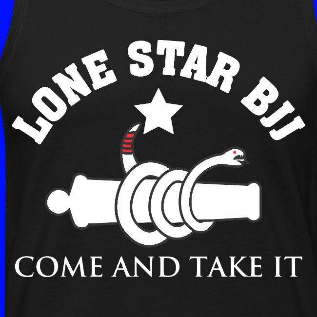 Lone Star BJJ - Come and Take It - White and Red