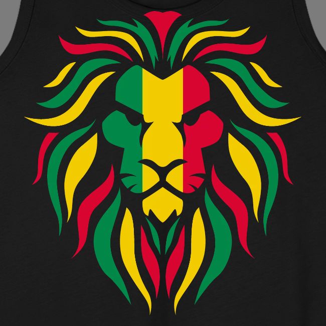 Reggae Lion & Cannabis Freedom Design