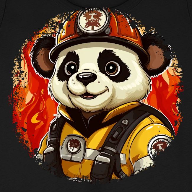 Panda Firefighter