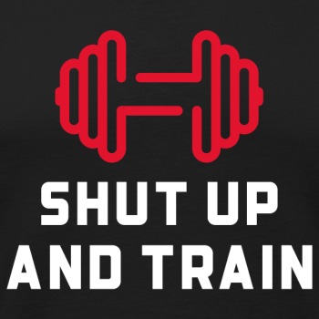 Shut up and train - Tank Top for men