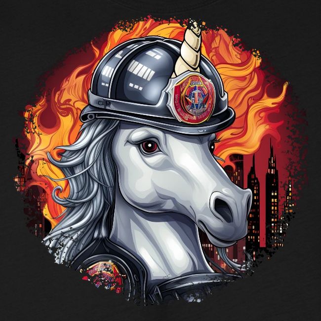 Firefighter unicorn