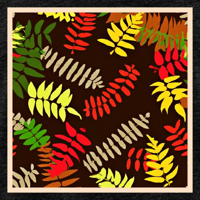 Autumn Leaves Pattern Art