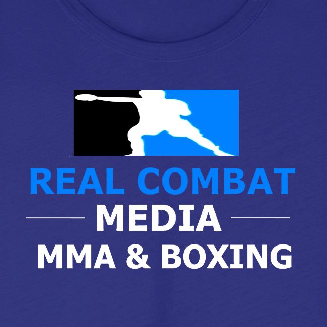 RCM MMA & BOXING Light Blue White Text