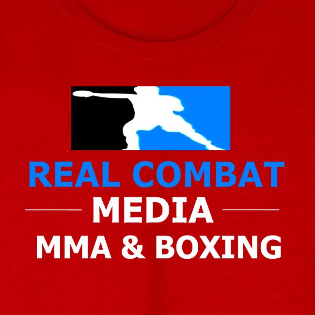 RCM MMA & BOXING Light Blue White Text
