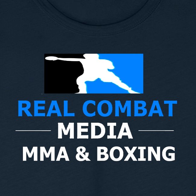 RCM MMA & BOXING Light Blue White Text