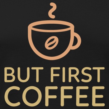 But first coffee - Tank Top for men