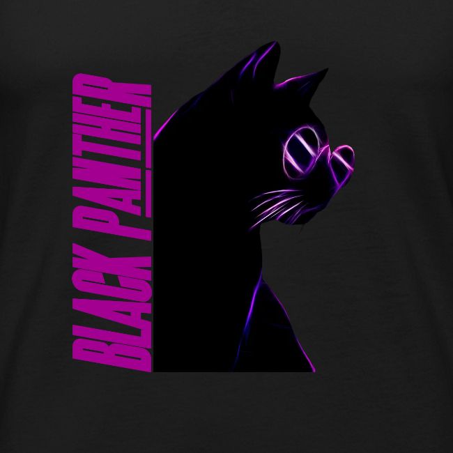 Neon cat