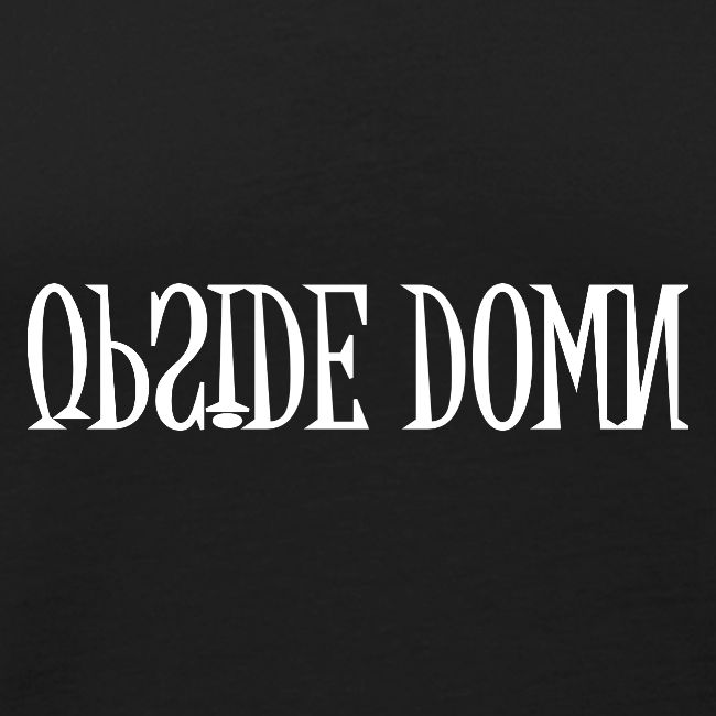 Upside Down Word Art