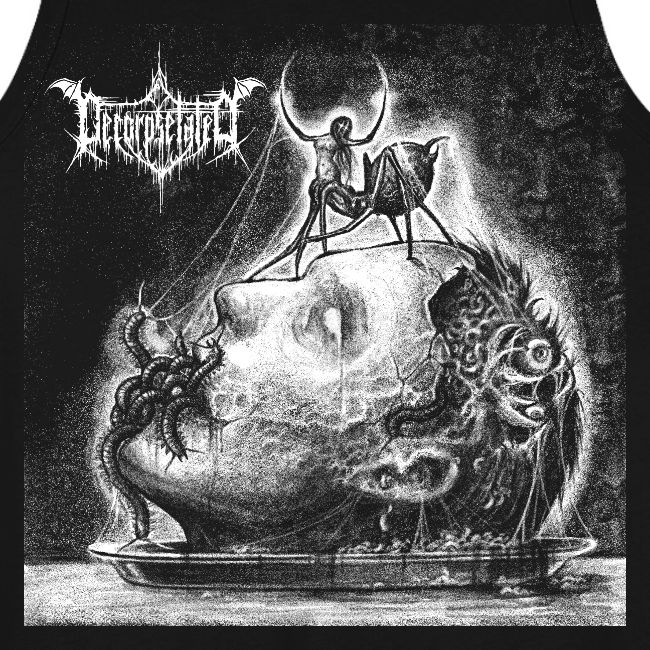 Decorpsetated - Human Words album cover, white