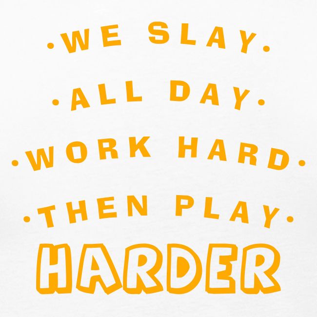 We Slay All Day Shiny Shirt Metallic Silver & Gold