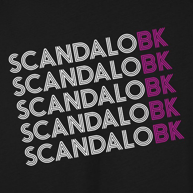 Scandalo BK 2018 White Letters