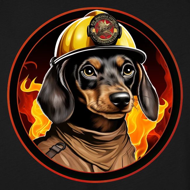 Firefighter Dachshund