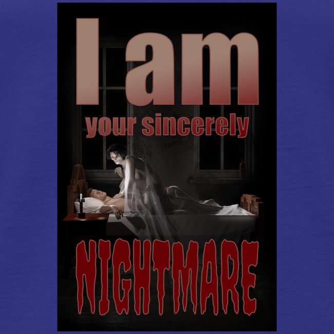 A scary horror design - I am your horror Nightmare