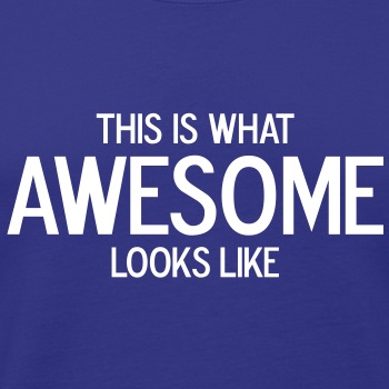 This is what awesome looks like - Tank Top for men