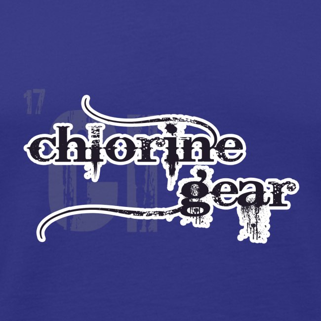 Chlorine Gear Textual stacked Periodic backdrop