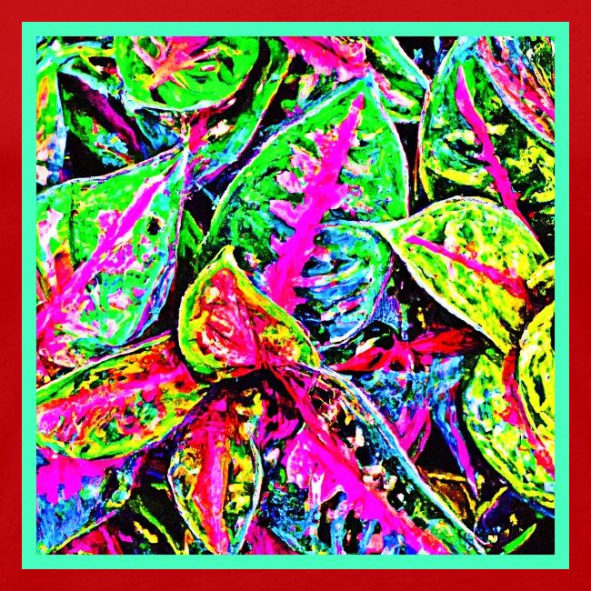 Vibrant Nature ChicLeaf Pattern
