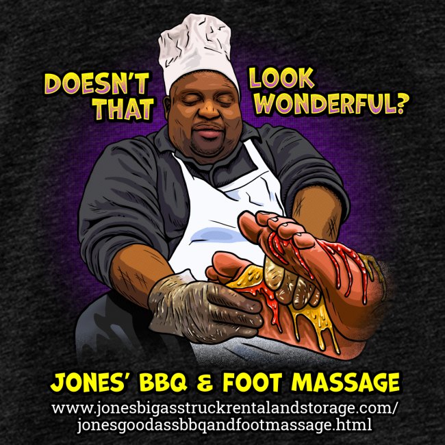 Looking wonderful - Jones BBQ & Foot Massage