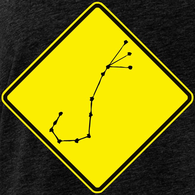 Panneau routier australien Étoile Constellation Scorpion
