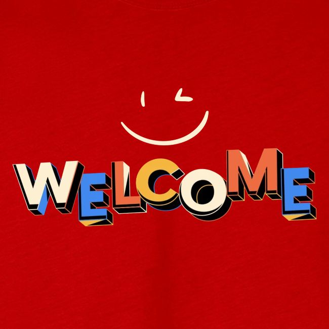 Smile and welcome design