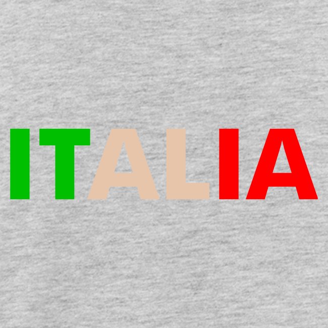 ITALIA green, white, red