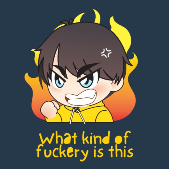 What kind of fuckery is this, Angry Anime Boy' Men's Premium Tank Top |  Spreadshirt