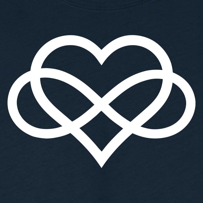Infinity-Heart (white)