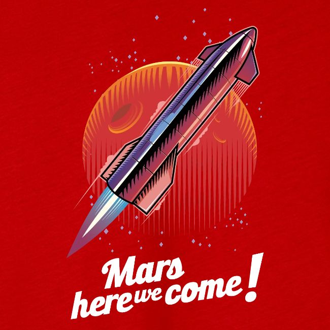 Mars Here We Come - Dark