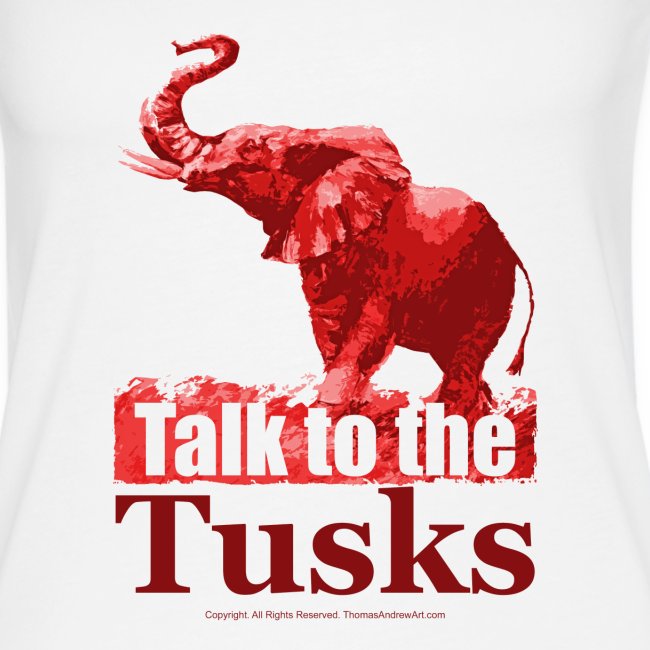 Talk to the Tusks tshirt_