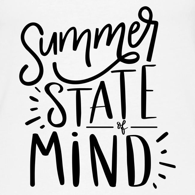 Summer State of Mind Cute Teacher T-shirt