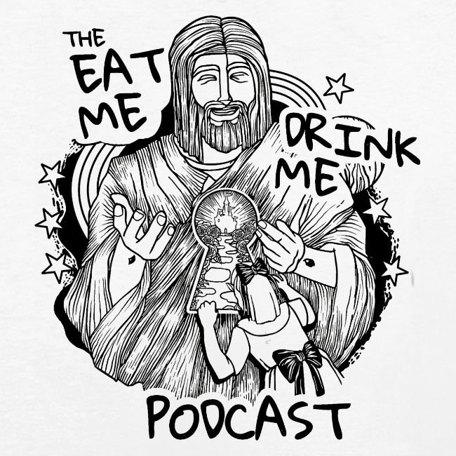 Eat Me Drink Me Podcast revamped logo