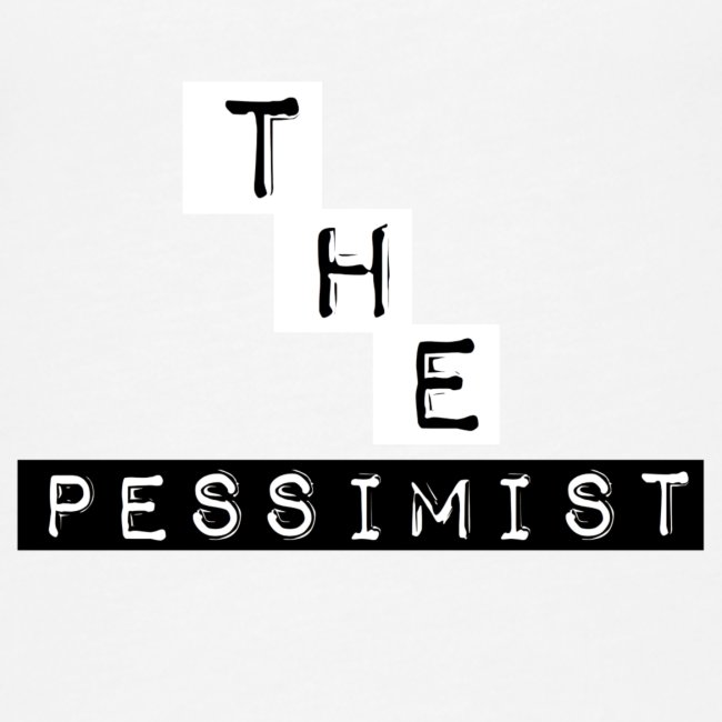 "The Pessimist" Abstract Design